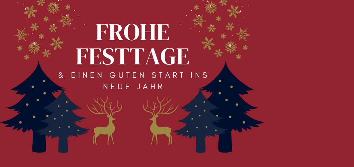 Frohe Festtage